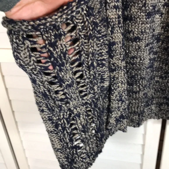 🍄 Anthropologie Akemi + Kin Navy Marin Cardigan - Picture 10 of 12